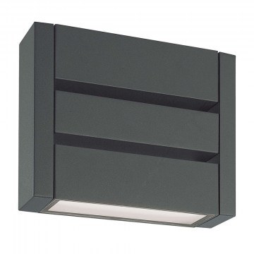 Wall Lamp Delos 4256700 L:179XH:154 Anthracite Viokef