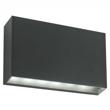 Wall Lamp Elvira 4257200 L:200XH:125 Anthracite Viokef