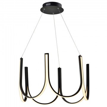 Ceiling Lamp Globus 4271500 65x150cm Led 4100Lm 79,8W 3000K Black Viokef