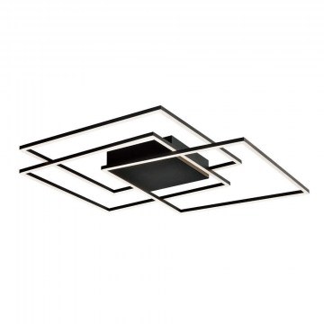 Ceiling Lamp Daniel 4263400 75x7cm Led 3950Lm 79W 3000K Black Viokef