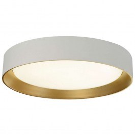 Φωτιστικό Οροφής - Πλαφονιέρα Spirit 4271100 35x7,4cm Led 1800W 24W 3000K White Viokef WHITE