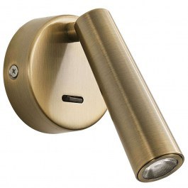 Φωτιστικό Τοίχου-Απλίκα Mystery 4271301 7,5x12,2cm Led 225lm 3W Gold Viokef GOLD