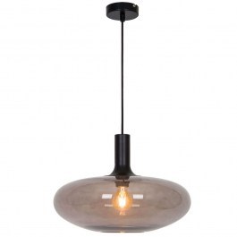 Φωτιστικό Οροφής Convex 4278100 Φ39,5x133cm 1xE27 40W Black-Smoke Viokef BLACK-SMOKE
