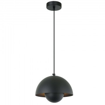 Ceiling Lamp Tulip 4283201 D23x150 1xE27 40W Black Viokef