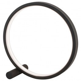 Table Lamp Circle 4291500 D25,5x10x25,5cm Led 450lm 13W 3000K Black Viokef BLACK