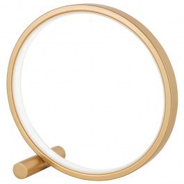 Table Lamp Circle 4291501 D25,5x10x25,5cm Led 450lm 13W 3000K Gold Viokef GOLD