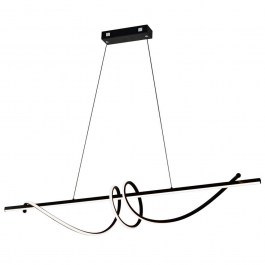 Ceiling Lamp - Rail Claudia 4291400 120x21x120cm Led 1600lm 47W 3000K Black Viokef BLACK