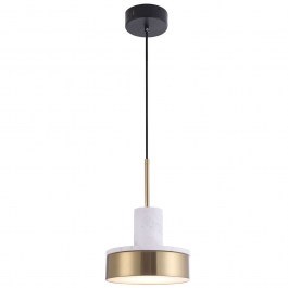 Φωτιστικό Οροφής Lithos 4295200 Φ20x21,5cm Led 822lm 9W 3000K White-Gold Viokef WHITE-GOLD