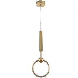 Φωτιστικό Οροφής Axel 4295101 Φ20x56cm Led 1290lm 13W 3000K Brass Viokef BRASS