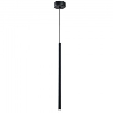 Φωτιστικό Οροφής Zenia 4291100 Φ1,6x60cm Led 175lm 4W 3000K Black Viokef