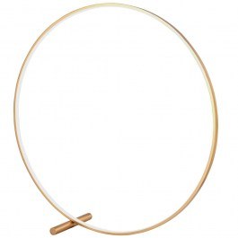 Φωτιστικό Δαπέδου Circle 4303001 Φ89,5x25cm Led 1575lm 35W 3000K Gold Viokef GOLD