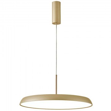 Pendant Lamp Art 4303400 D45x150cm Led 2943lm 41W 3000K Gold Viokef
