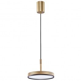 Φωτιστικό Οροφής Don 4300301 Φ20x200cm Led 1682lm 24W 3000K Black-Gold Viokef BLACK-GOLD