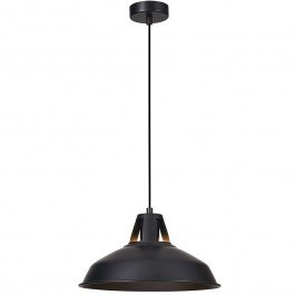 Φωτιστικό Οροφής Velma 4316501 Φ31x150cm 1xE27 40W Black Viokef BLACK
