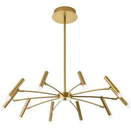 Φωτιστικό Οροφής Secret 4309001 Φ80x130cm Led 2885lm 50W 3000K Gold Viokef GOLD