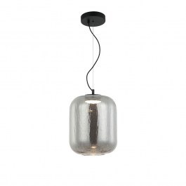 Φωτιστικό Οροφής Κρεμαστό Kiva 4318601 LED 13W 873Lm 23x150cm Fume Viokef FUME