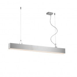 Linear Pendant Light Station Ultra 3911-00058-4-U-N 4000K 2700lm 58x120cm Anodized Viokef ALUMINIUM
