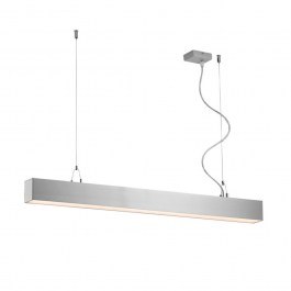 Linear Pendant Light Station Ultra 3911-00086-3-U-N 3000K 3848lm 86x120cm Anodized Viokef ALUMINIUM