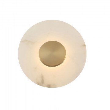Φωτιστικό Τοίχου Allison 4337800 9W 3000K 411Lm 30cm Gold-White Viokef