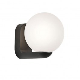 Wall Lamp - Bath Victoria G9 1xMax 28W 12x13,4cm IP44 Black Viokef BLACK