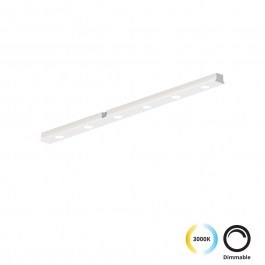 Linear Light Magnetic Antiglare 4288501 7W 3000K 513lm 30x1,5cm White Viokef WHITE