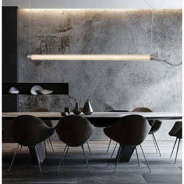 Φωτιστικό Οροφής - Ράγα Sorrento 4342200 58W 3000K 3775Lm IP20 147,5x180cm Grey Viokef