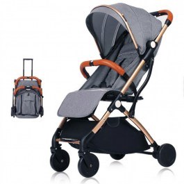 Καροτσάκι Μωρού Aναδιπλούμενο K-116 51x40,5x104cm Grey Tianrui GREY