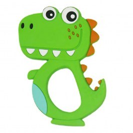 Μασητικό Οδοντοφυΐας Δεινόσαυρος 3 Μηνών+ Green GREEN