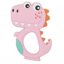 Μασητικό Οδοντοφυΐας Δεινόσαυρος 3 Μηνών+ Pink PINK