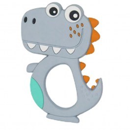 Μασητικό Οδοντοφυΐας Δεινόσαυρος 3 Μηνών+ Grey GREY