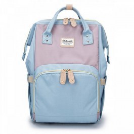 Τσάντα Μωρού Πλάτης B-314 42x28x21 Light Blue-Purple Doko Club BLUE-PURPLE