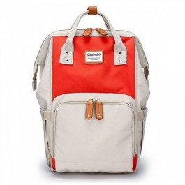 Τσάντα Μωρού Πλάτης B-301 42x28x21 Beige-Red Doko Club BEIGE-RED