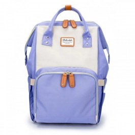 Τσάντα Πλάτης Μωρού B-312 42x28x21 Purple-Beige Doko Club PURPLE-BEIGE