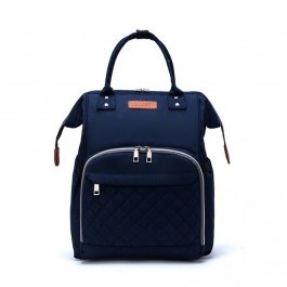 Τσάντα Μωρού Πλάτης Καπιτονέ B-564 38x30x20 Dark Blue Lequeen DARK BLUE