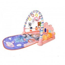 Χαλάκι Δραστηριοτήτων Με Ήχους Y-01 88x58x46 0 Μηνών + Pink pink