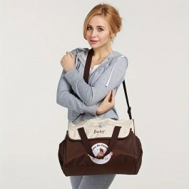 Τσάντα Μωρού B-52 Brown-Beige 