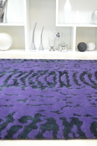 Carpet New Nepal 7070 Purple-Black