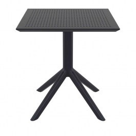 Τραπέζι Sky 20.0249 Black 70X70X74εκ. Siesta BLACK
