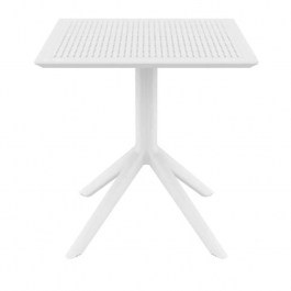 Τραπέζι Sky 20.0252 White 70X70X74εκ. Siesta WHITE