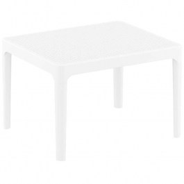 Τραπέζι Sky Side 20.0258 White 50Χ60Χ40εκ. Siesta WHITE