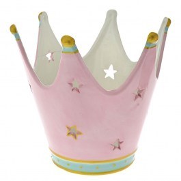 Διακοσμητική Κορώνα 78919 20x18cm Pink-Ciel PINK-CIEL