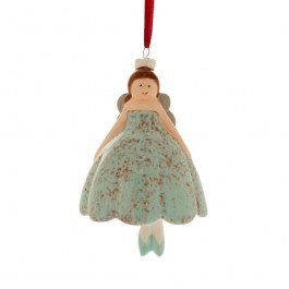 Χριστουγεννιάτικο Στολίδι Μπαλαρίνα 86574 8x8x10cm Ciel CIEL