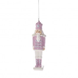 Στολίδι Καρυοθραύστης 82487 4x3x11cm Pink PINK