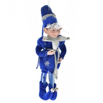 Christmas Elf Figure 75694 30cm Blue