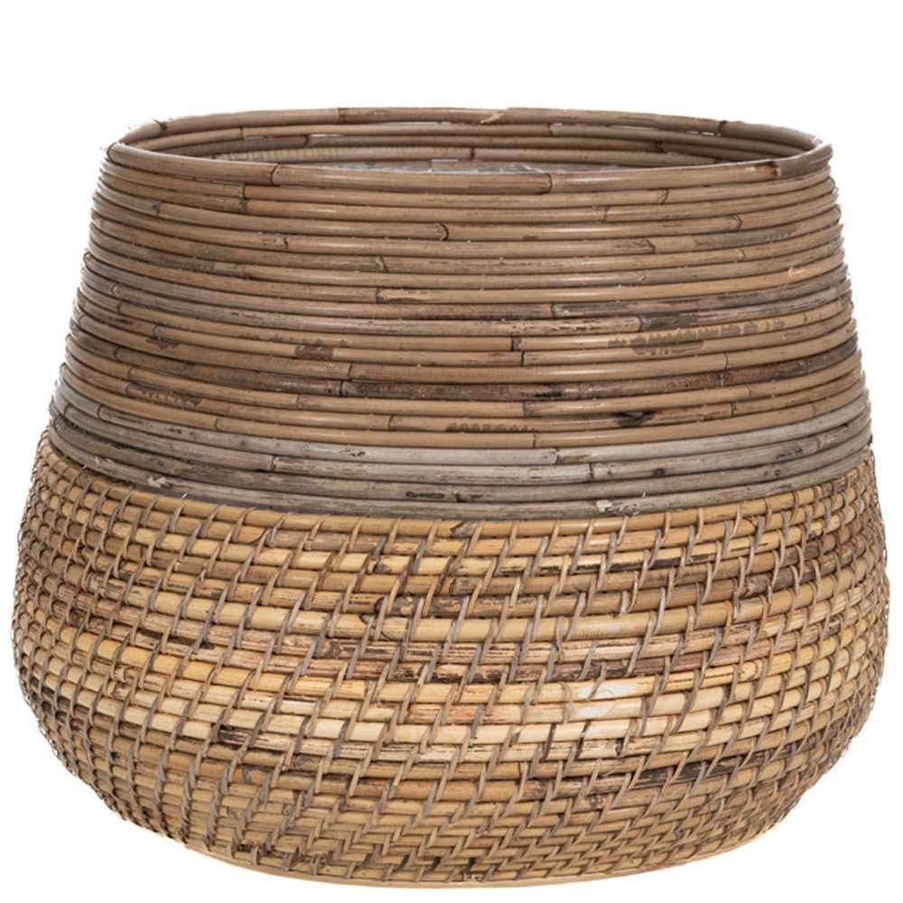 Κασπώ-Καλάθι Ψάθινο 84862 40x36cm Natural-Brown