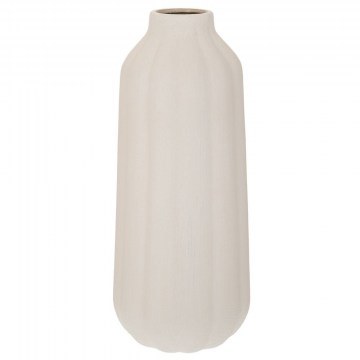 Ceramic Vase 90145 19x45cm White