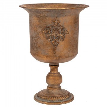 Vase-Amphora 89343 30.5x30.5x41.5cm Bronze-Gold