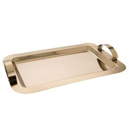 Nickel Tray 86774 25x35x5cm Gold GOLD