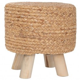 Σκαμπώ Πλεχτό 90095 29x26cm Natural-Brown NATURAL-BROWN