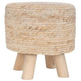 Σκαμπώ Πλεχτό 90094 29x26cm Cream-Natural CREAM-NATURAL